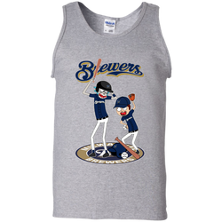 Milwaukee Brewers Baseball Rick And Morty Tank Top - The White Eagles