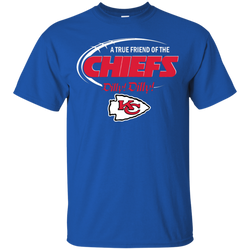 Dilly Dilly Kansas City Chiefs A True Friend Of The Chiefs Cotton T-Shirt - The White Eagles
