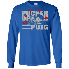 Pucker Up Puig LS Cotton T-Shirt - The White Eagles