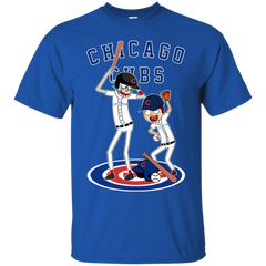 Chicago Cubs Baseball Rick And Morty Cotton T-Shirt - The White Eagles