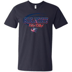 Dilly Dilly A True Friend Of The Columbus Blue Jackets Men's V-Neck T-Shirt - The White Eagles