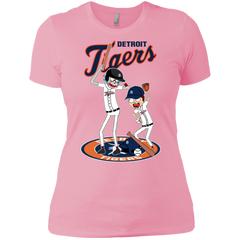 Detroit Tigers Baseball Rick And Morty Ladies' Shirt - The White Eagles