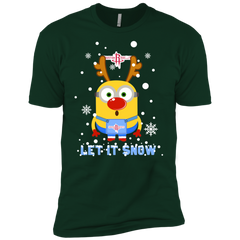 Minion Houston Rockets Ugly Christmas Sweaters Let It Snow Men's Sleeve Shirt - The White Eagles