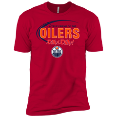 Dilly Dilly A True Friend Of The Edmonton Oilers Men's Sleeve Shirt - The White Eagles