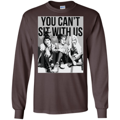 You Can't Sit With Us Hocus Horror Halloween Shirt LS Cotton T-Shirt - The White Eagles