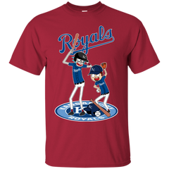 Kansas City Royals Baseball Rick And Morty Cotton T-Shirt - The White Eagles