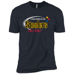 Dilly Dilly Pittsburgh Steelers A True Friend Of The Steelers Men's Sleeve Shirt - The White Eagles