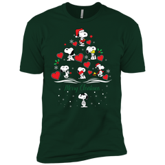 Snoopy Merry Christmas The Peanuts Movie Men's Sleeve Shirt - The White Eagles