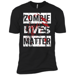 Zombie Lives Matter Tshirt Men's Sleeve Shirt - The White Eagles