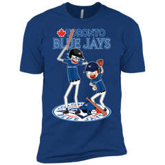 Toronto Blue Jays Baseball Rick And Morty Men's Sleeve Shirt - The White Eagles