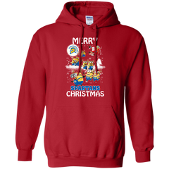 San Jose State Spartans Ugly Christmas Sweaters Minions Santa Claus Merry Christmas Hoodie - The White Eagles