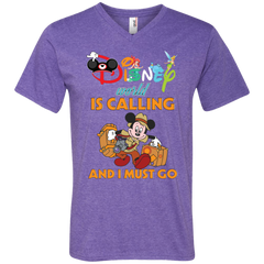 Disney World Is Calling And I Must Go T-shirts, Hoodie Men's V-Neck T-Shirt - The White Eagles