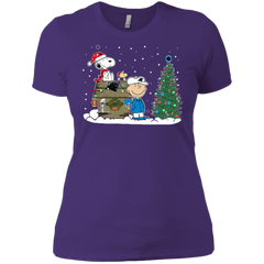 Carolina Panthers Snoopy The Peanuts Ugly Christmas Sweater  Super Bowl Ladies' Shirt - The White Eagles