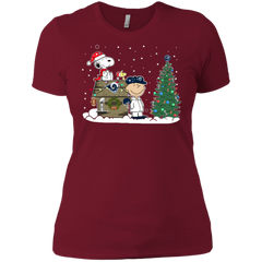 Los Angeles Rams Snoopy The Peanuts Ugly Christmas Sweater  Super Bowl Ladies' Shirt - The White Eagles