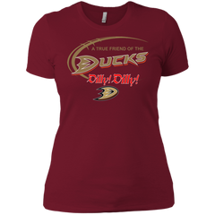 Dilly Dilly A True Friend Of The Anaheim Ducks Ladies' Shirt - The White Eagles