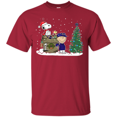 Baltimore Ravens Snoopy The Peanuts Ugly Christmas Sweater  Super Bowl Cotton T-Shirt - The White Eagles