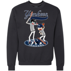 New York Yankees Baseball Rick And Morty Sweatshirt - The White Eagles
