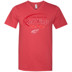 Dilly Dilly A True Friend Of The Detroit Red Wings Men's V-Neck T-Shirt - The White Eagles