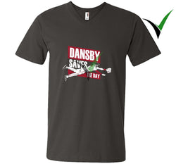 Dansby Saves The Day For Dansby Swanson Fans Shirt= - The White Eagles